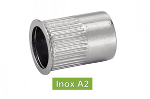 ECROU A SERTIR INOX TR  4 20